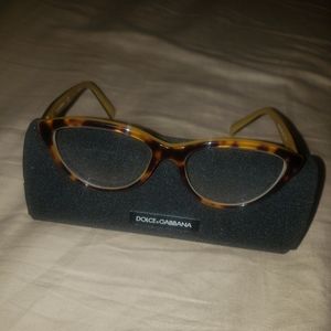 DOLCE & GABBANA 3232 2956 HAVANA GOLD eyeglasses